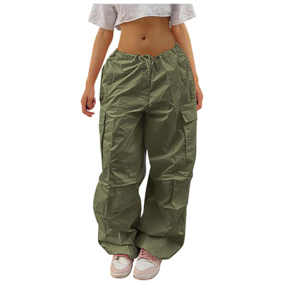 Women's Casual American Overalls with Tied Pockets Frugal Finds Galore