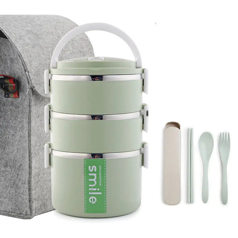 Stainless Steel Insulated Lunch Box Container Frugal Finds Galore