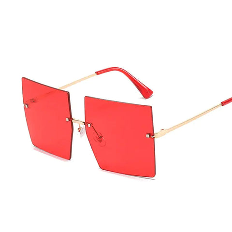 Fashion Oversized Square Sunglasses Frugal Finds Galore