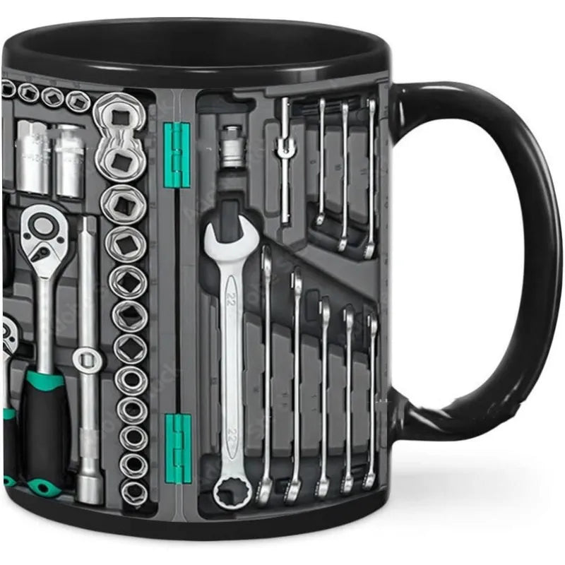 Mechanic Toolbox Ceramic Mug Household