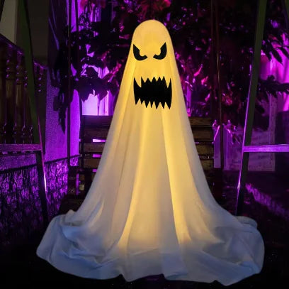 Ghost Halloween Decorations Frugal Finds Galore