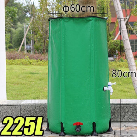 Outdoor Rainwater  And Storage Tank Frugal Finds Galore