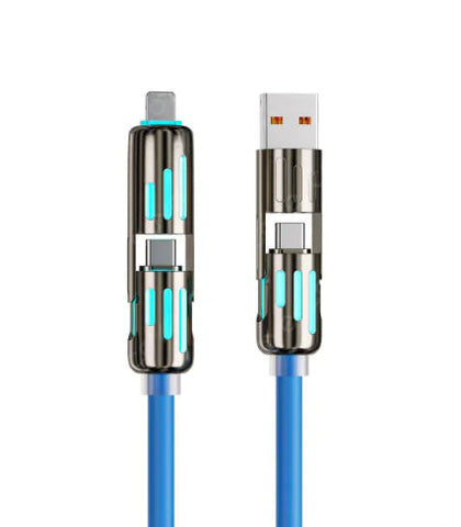 4-in-1 Fast Charge Data Cable – 240W Frugal Finds Galore