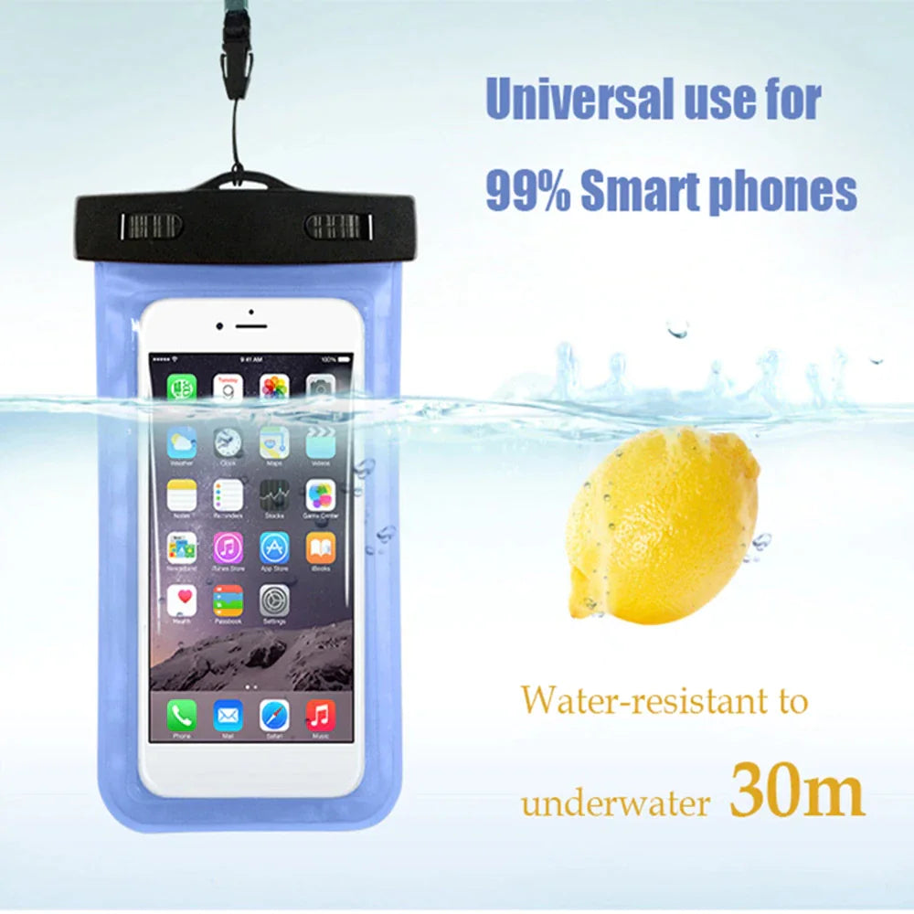 3 Pack Waterproof Floating Cell Phone Pouch