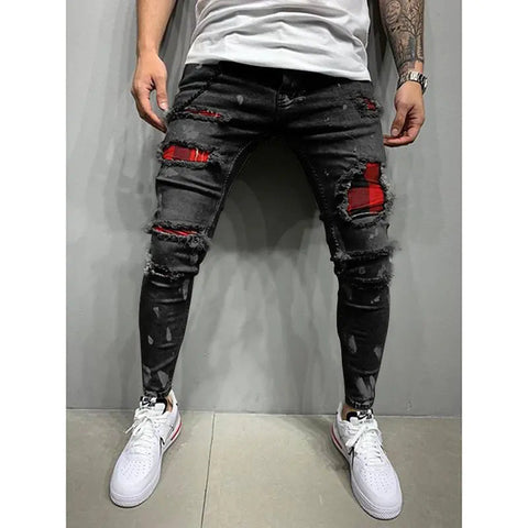 Men's Painted Jeans Frugal Finds Galore