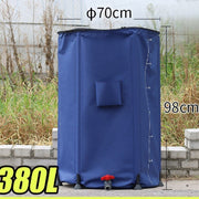 Outdoor Rainwater  And Storage Tank Frugal Finds Galore