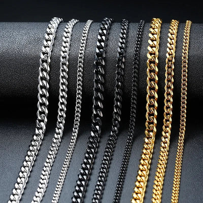 Unisex Cuban Chain Necklace Frugal Finds Galore
