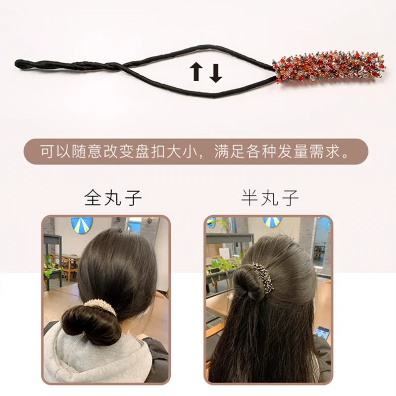 Fashion Rhinestone Hair Style Making Tools