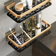 Wall Mounted Shower Caddy - No Drilling Organizer Frugal Finds Galore