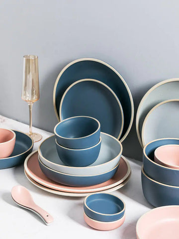 Nordic Style Ceramic Tableware Set Frugal Finds Galore