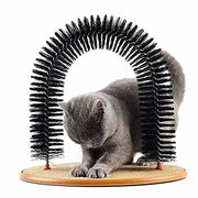 Cat Toy Arch: Self-Grooming and Scratching Pad Frugal Finds Galore