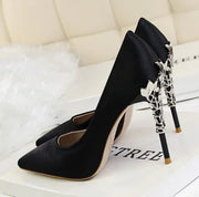 Luxury Silk High Heels Frugal Finds Galore