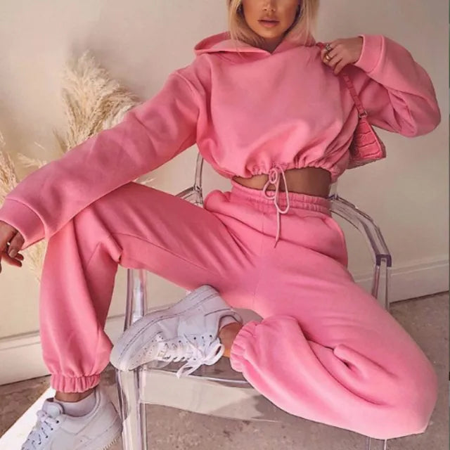 Two Piece Set Women Tracksuit