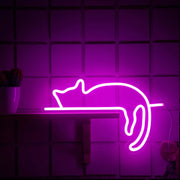 LED Neon Cat Wall Decor for Indoor/Outdoor Lighting Frugal Finds Galore