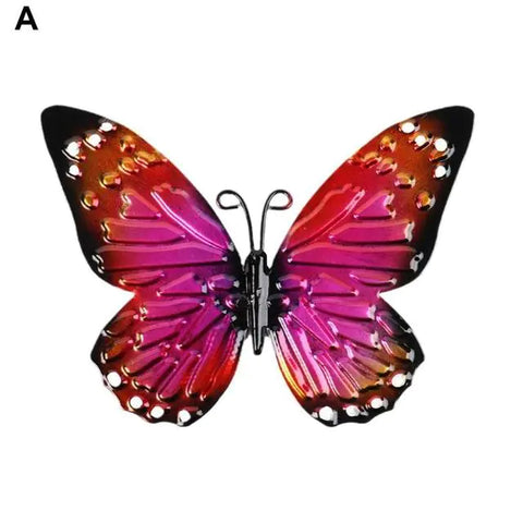 Metal Butterfly Sculpture for Outdoor Garden Decor Frugal Finds Galore