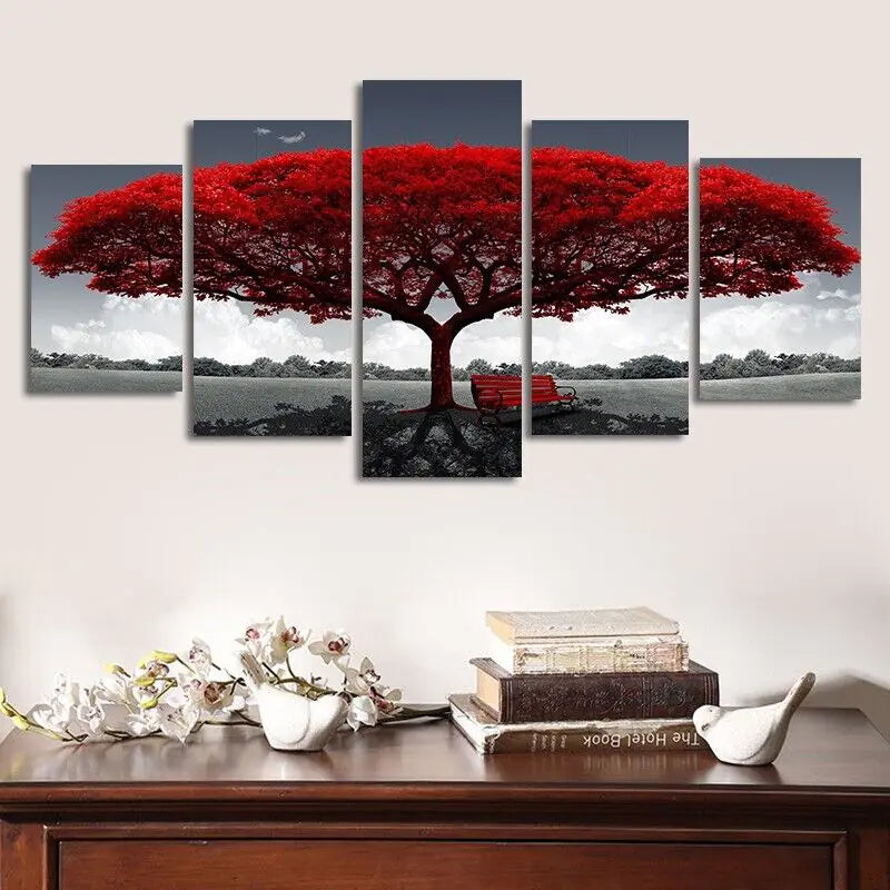 5Pcs Canvas Print Paintings