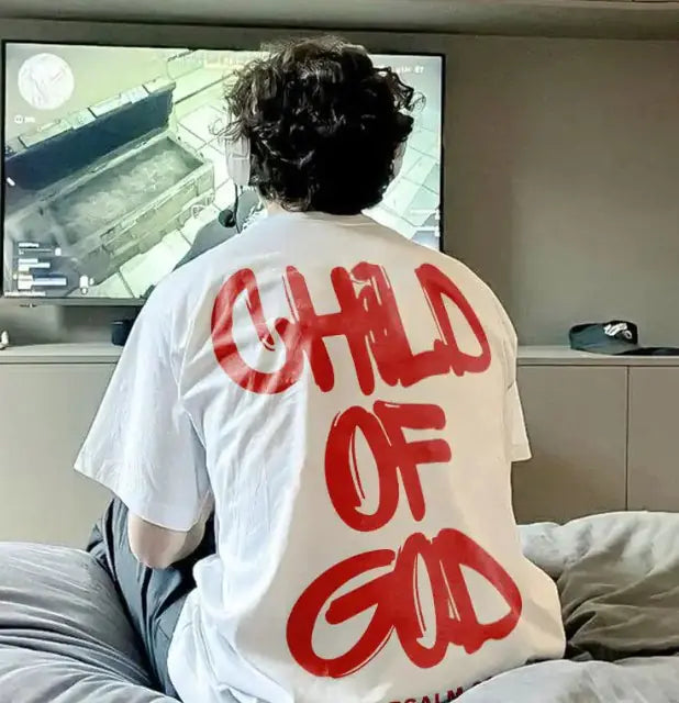 Child Of God Print T-shirt