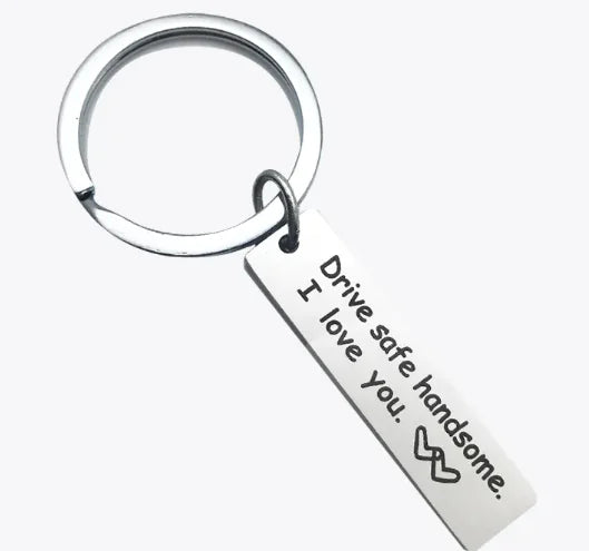 Stainless Steel Keychain Drive Safe