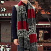 Knitted Long Scarf for Men
