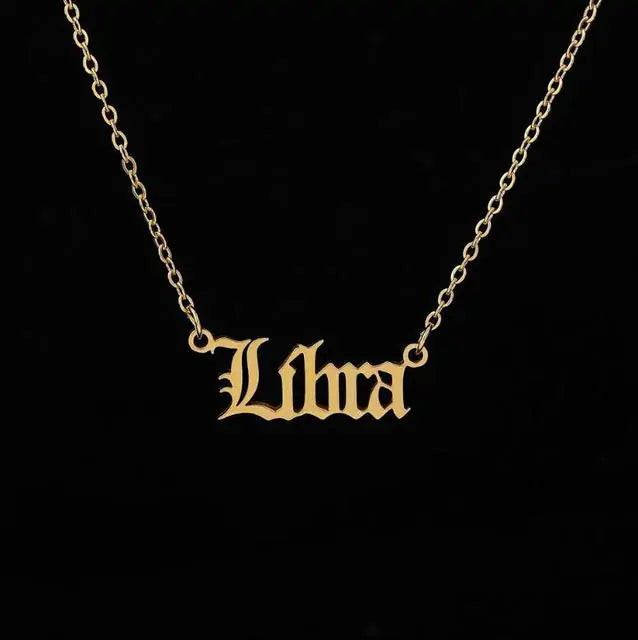 Rapper Letter Necklace