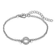Stacked Bracelet Set #7 Silver Frugal Finds Galore