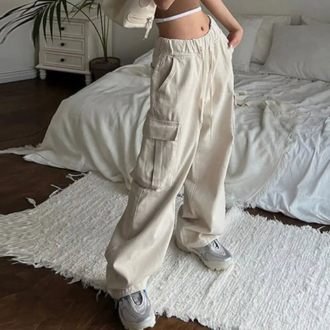 Retro Street Casual Pocket Pants Frugal Finds Galore