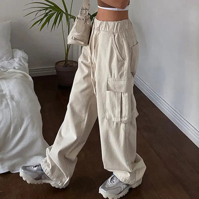 Retro Street Casual Pocket Pants Frugal Finds Galore
