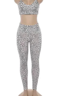 Conjunto de 2 piezas Ultra Leopard Fitness