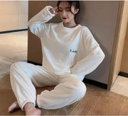 Winter Soft Velvet Pajamas Set Frugal Finds Galore