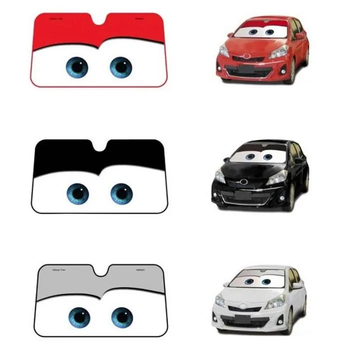 Car Eyes Windshield Sunshade