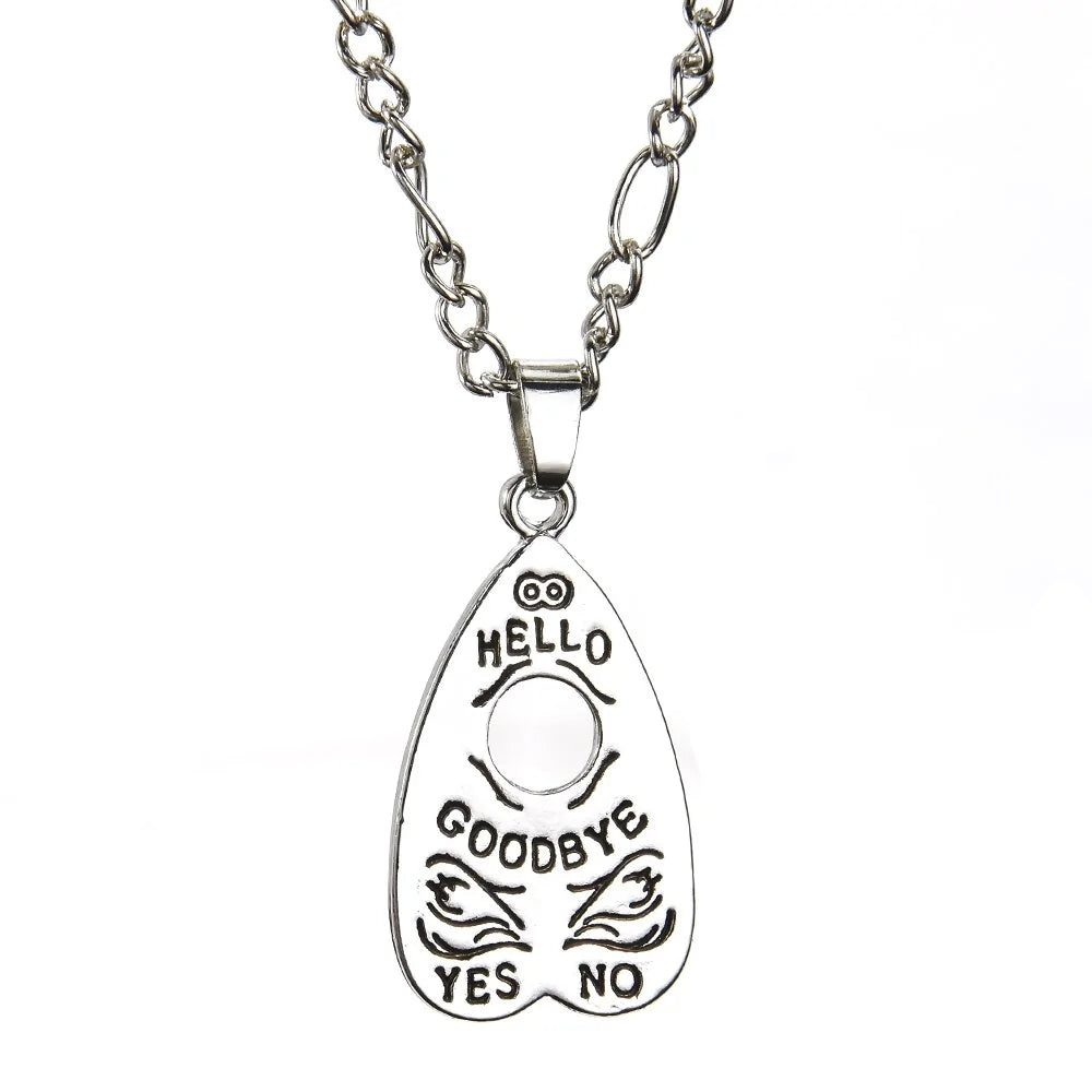 Ouija Pendant Chain Necklace