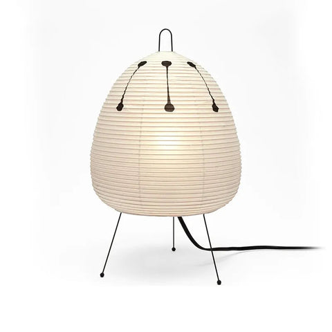 Nordic Japanese Rice Paper Table Lamp Frugal Finds Galore