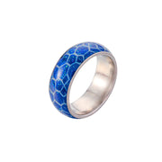 Luminous Stainless Steel Crack Ring Frugal Finds Galore