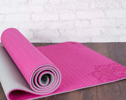 Double Layer Yoga Mat for Fitness and Exercise Frugal Finds Galore