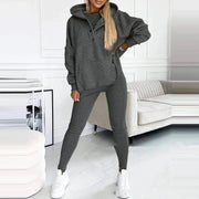 Hoodie Vest Pants Set For Women Frugal Finds Galore