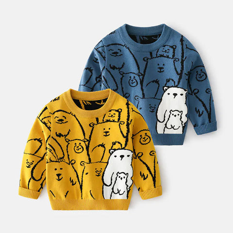 Cartoon Sweater for Kids Frugal Finds Galore