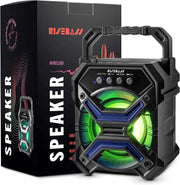 Portable Wireless Bluetooth Speaker with TWS Function - Rechargeable Bluetooth Speaker - LES flashing Lights Frugal Finds Galore