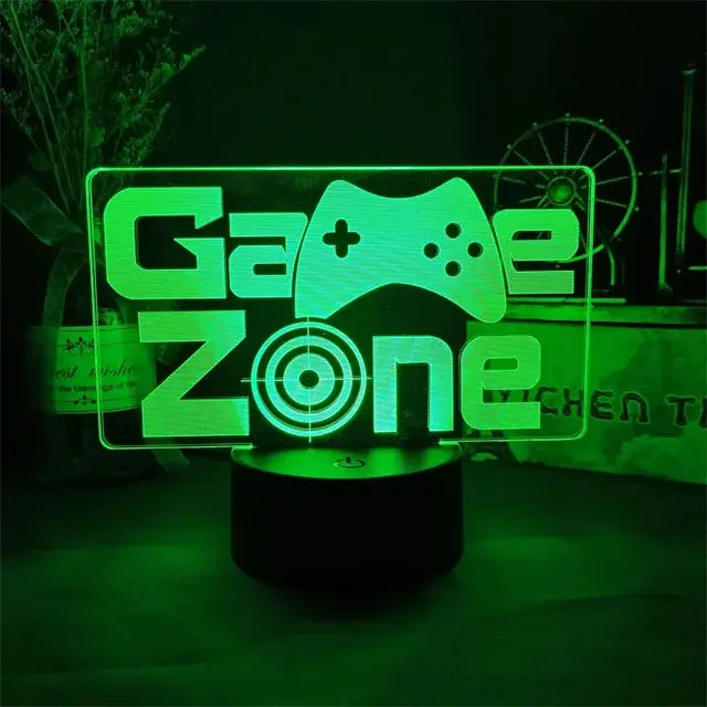 3D LED Gaming Lamp