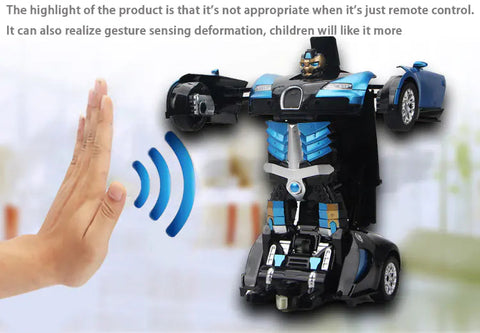 Gesture Sensing Toy Car, Remote Control Transforming Car Frugal Finds Galore