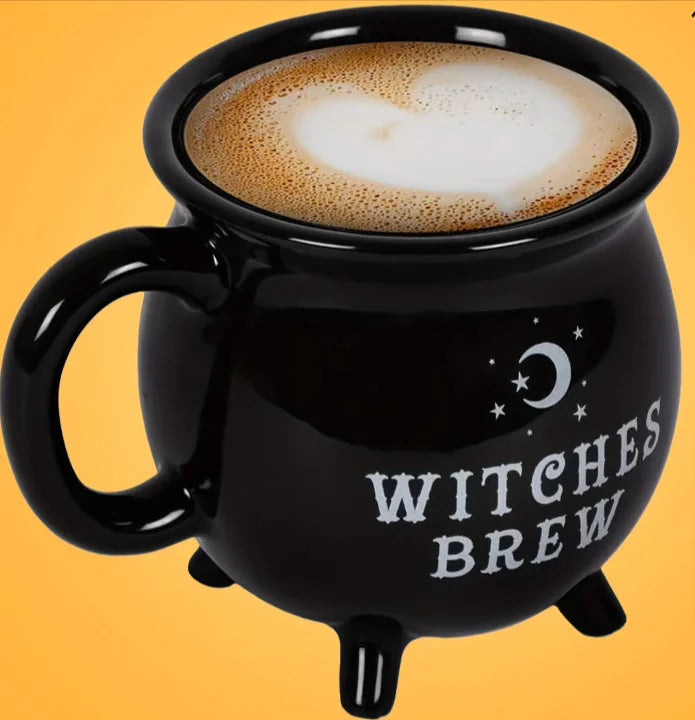 Enchanting Ceramic Witch Coffee Mug