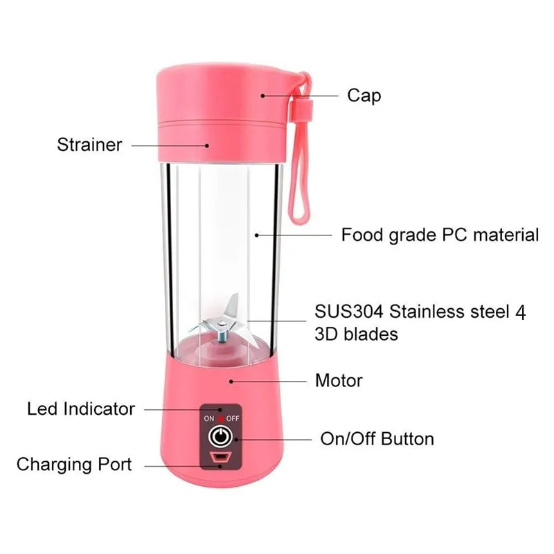 Portable Rechargeable Blender