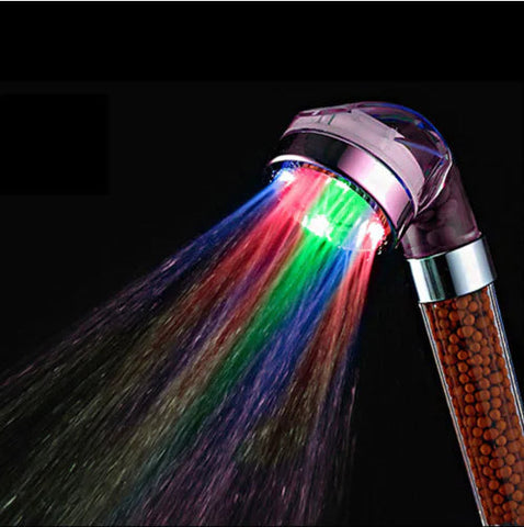 LED Color Changing Shower Head Frugal Finds Galore