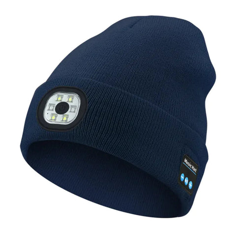 Luminous Lighting Knitted Hat Frugal Finds Galore