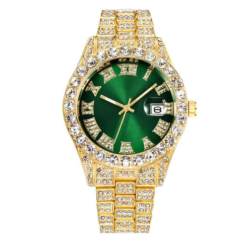 Diamond Roman Wrist Watch Frugal Finds Galore