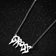 Rapper Letter Necklace Frugal Finds Galore
