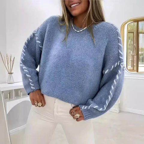 Loose Knitted Sweater Frugal Finds Galore