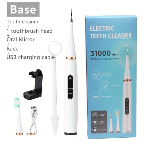 Ultrasonic Electric Tooth Cleaner for Tartar Removal Frugal Finds Galore