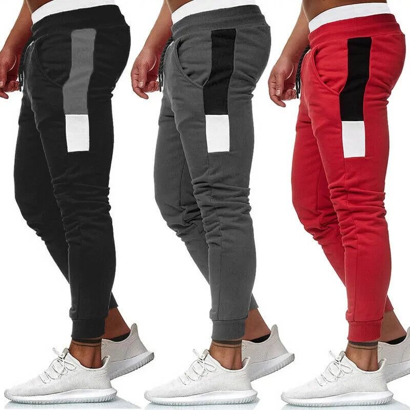 Pantalones deportivos de moda para hombre: pantalones largos para hacer ejercicio