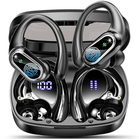 Bluetooth Headphone Sport 50Hrs Playtime Frugal Finds Galore