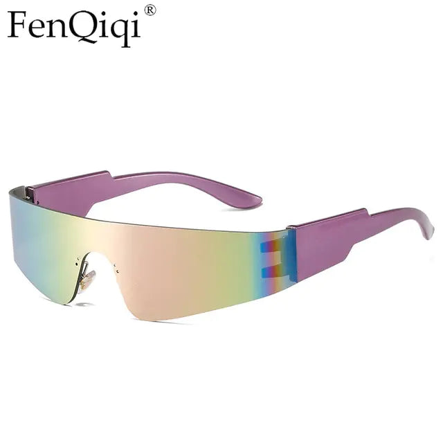 Sports Rimless Sunglasses